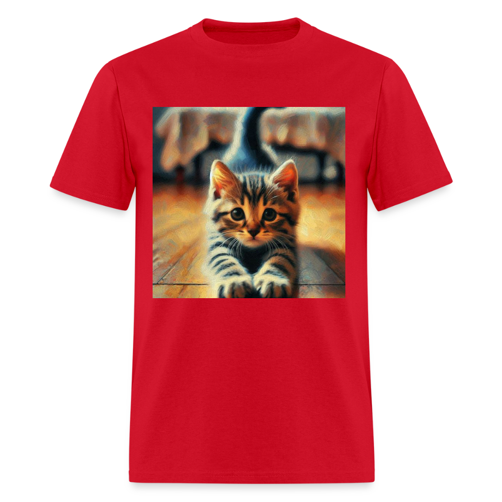Yoga Kitten - red