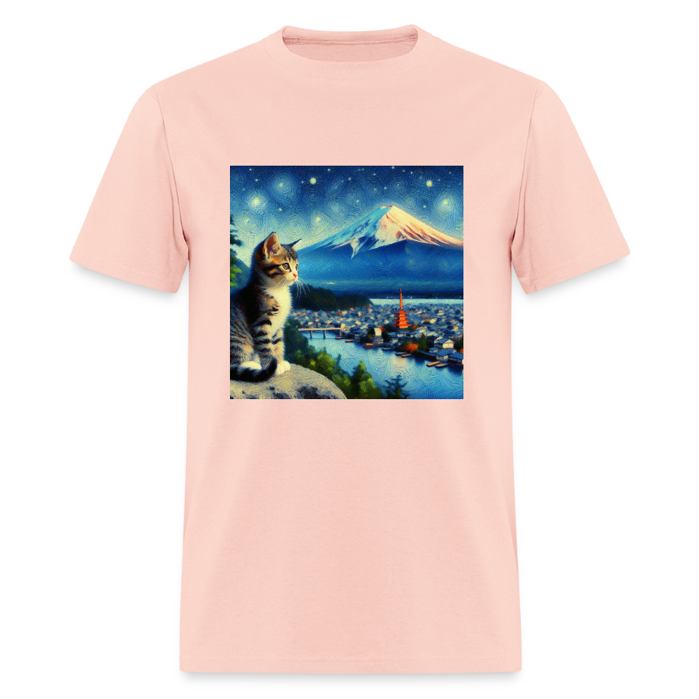 Mount Fuji Cat - blush pink 