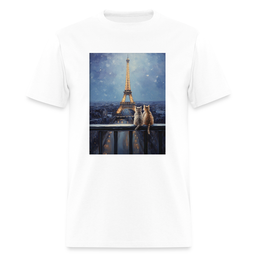 Eiffel Tower Kittens - white