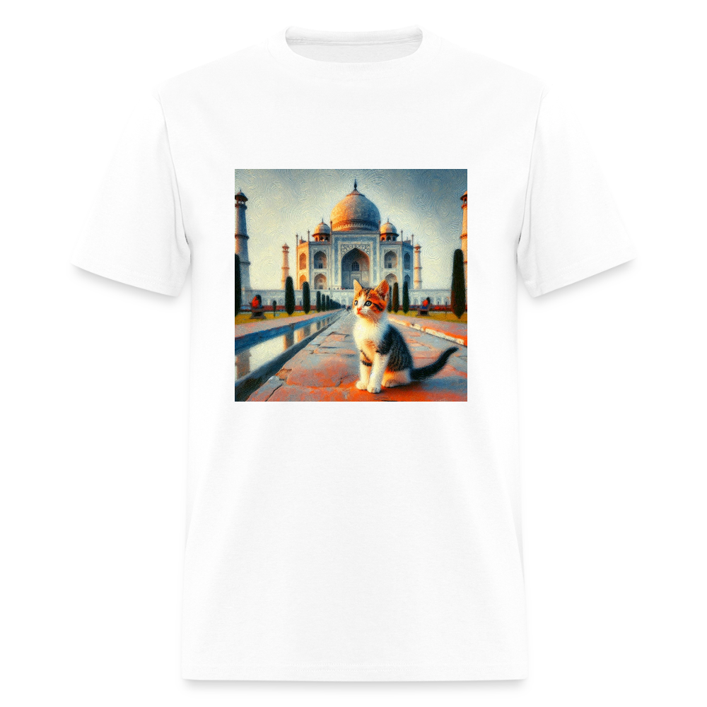 Taj Mahal Cat - white