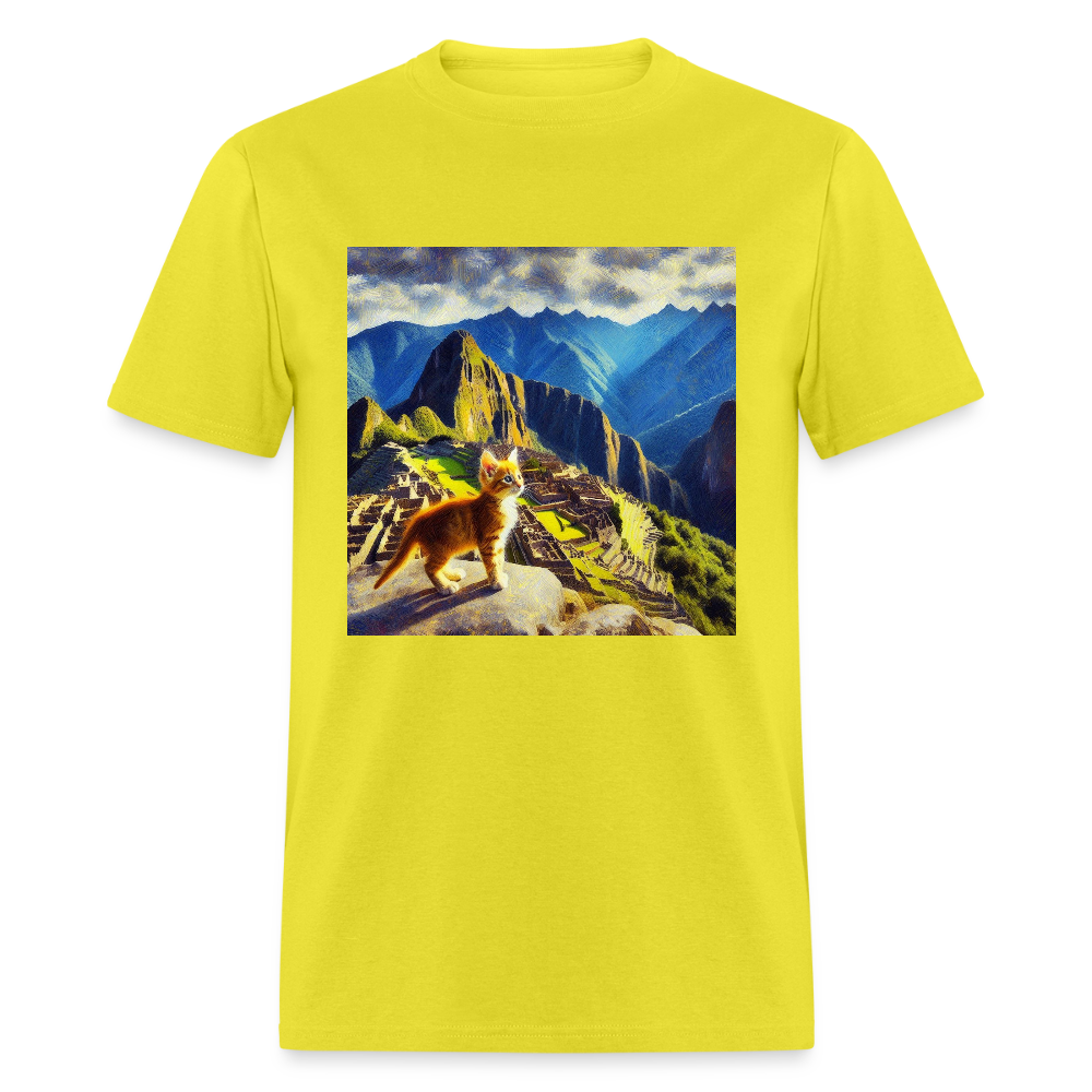 Machu Picchu Kitten - yellow