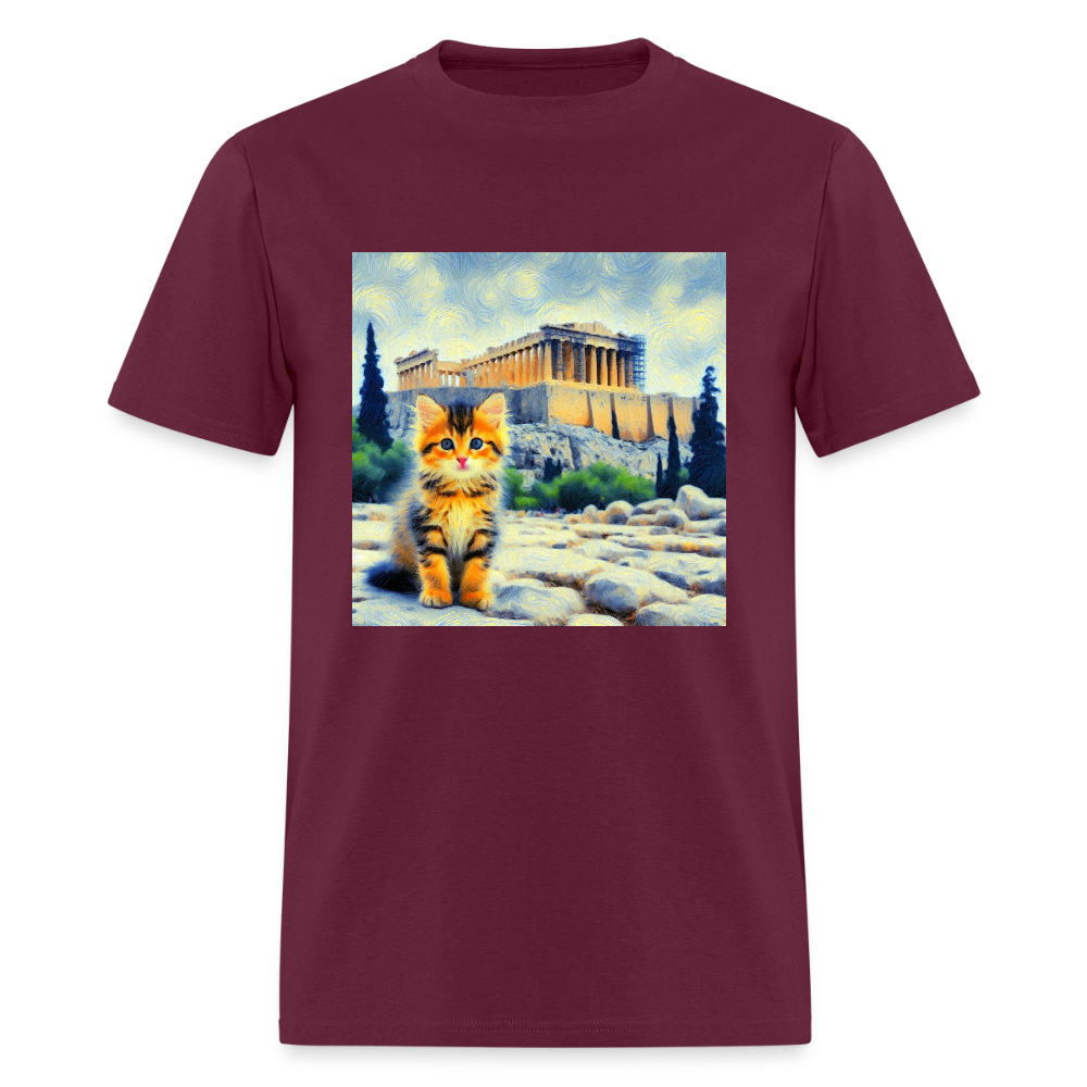 Acropolis Kitten - burgundy