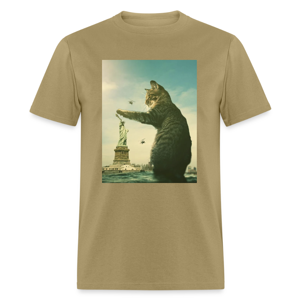 Statue of Liberty Cat - khaki