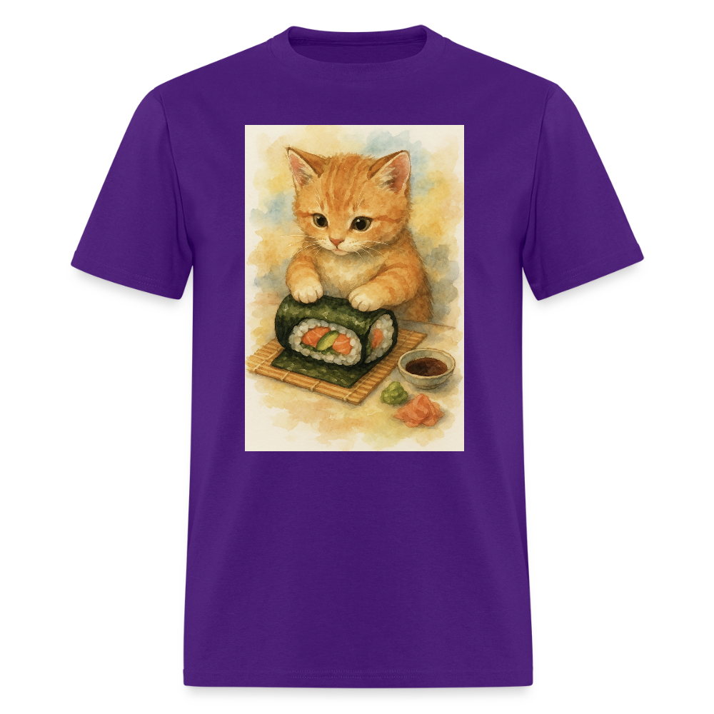 Sushi Chef Cat - purple