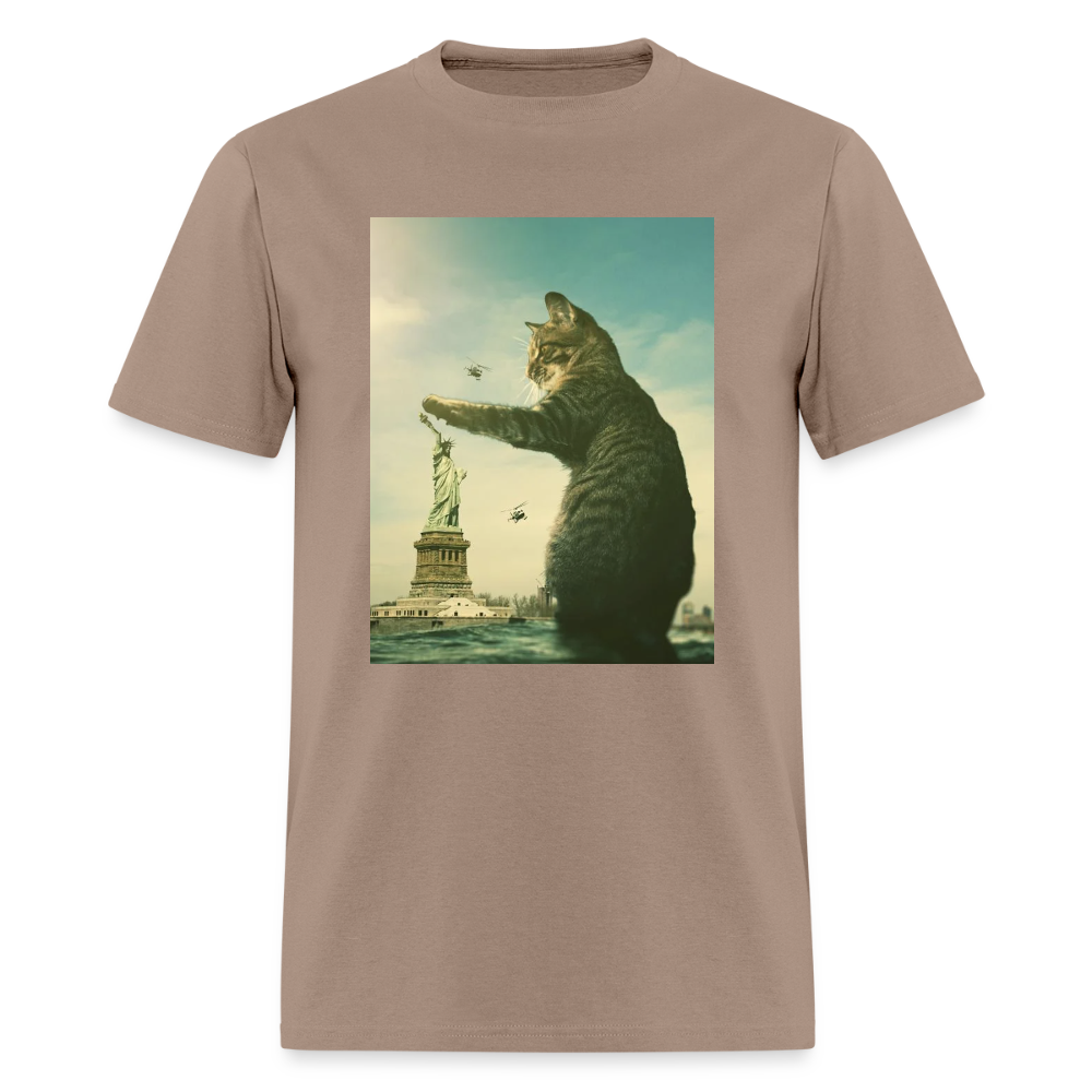 Statue of Liberty Cat - brown savana