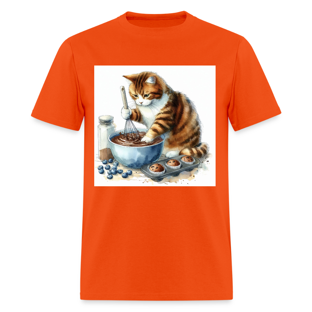 Baking Cat - orange