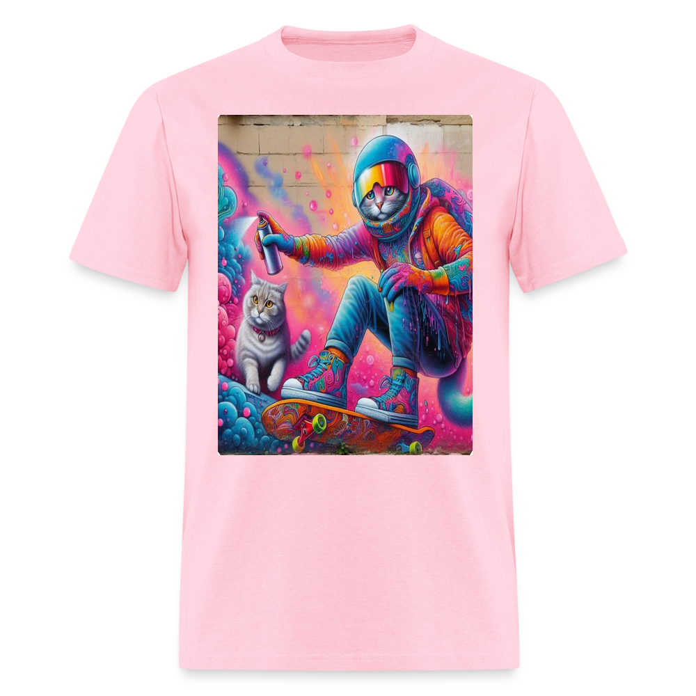 Graffiti Cat - pink