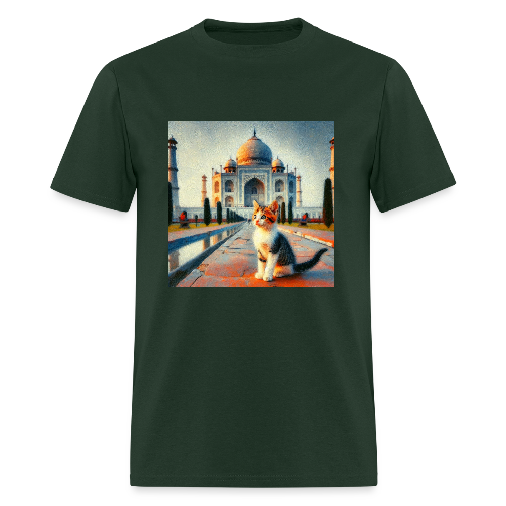 Taj Mahal Cat - forest green