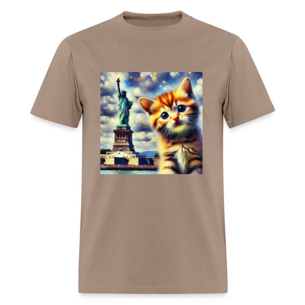 Statue of Liberty Kitten - brown savana