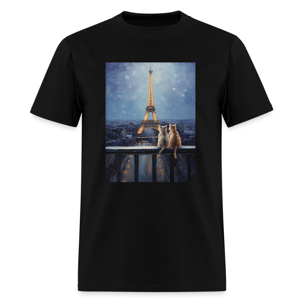 Eiffel Tower Kittens - black