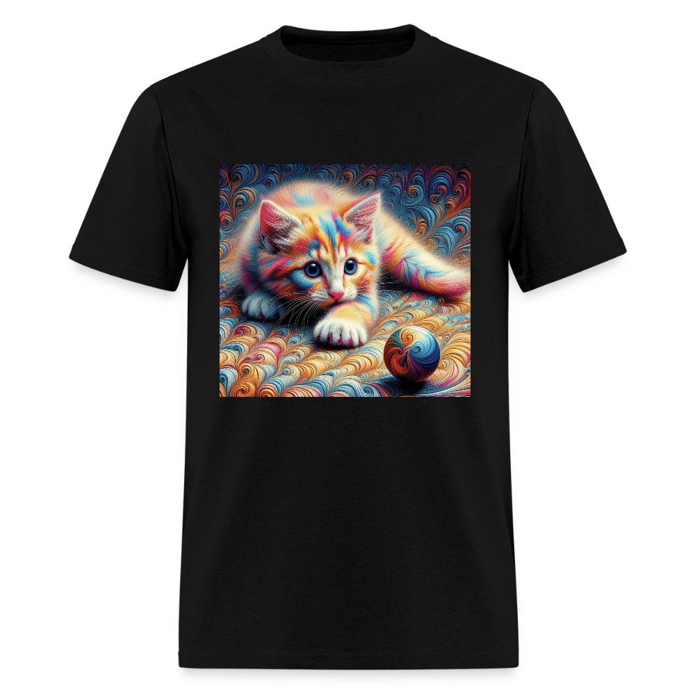 Tie Dye Kitten - black