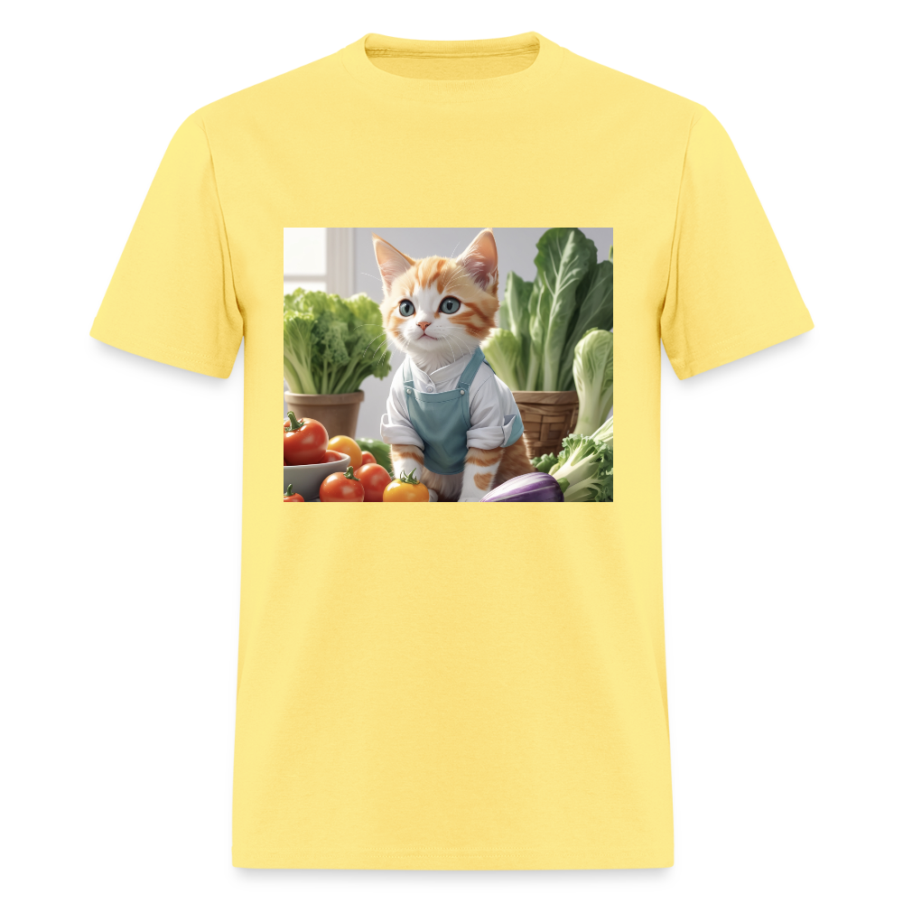 Cooking Kitten - cornsilk