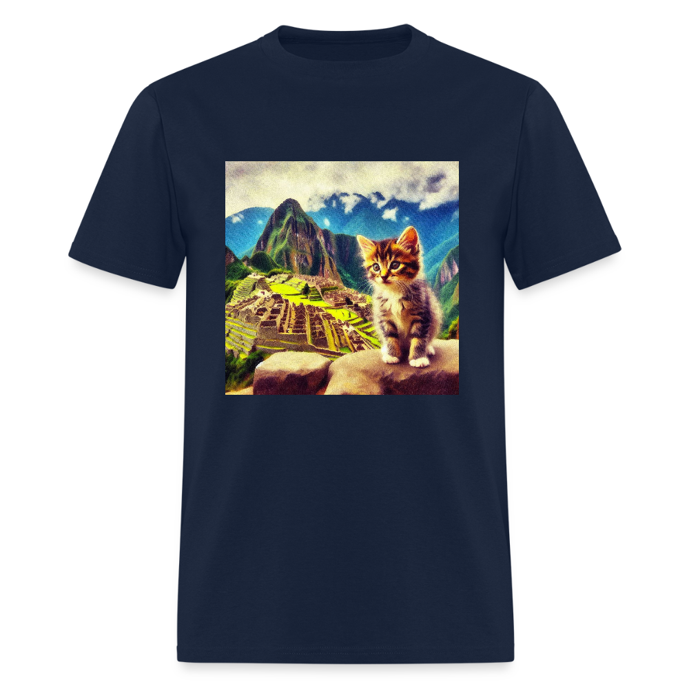 Machu Picchu Kitten - navy