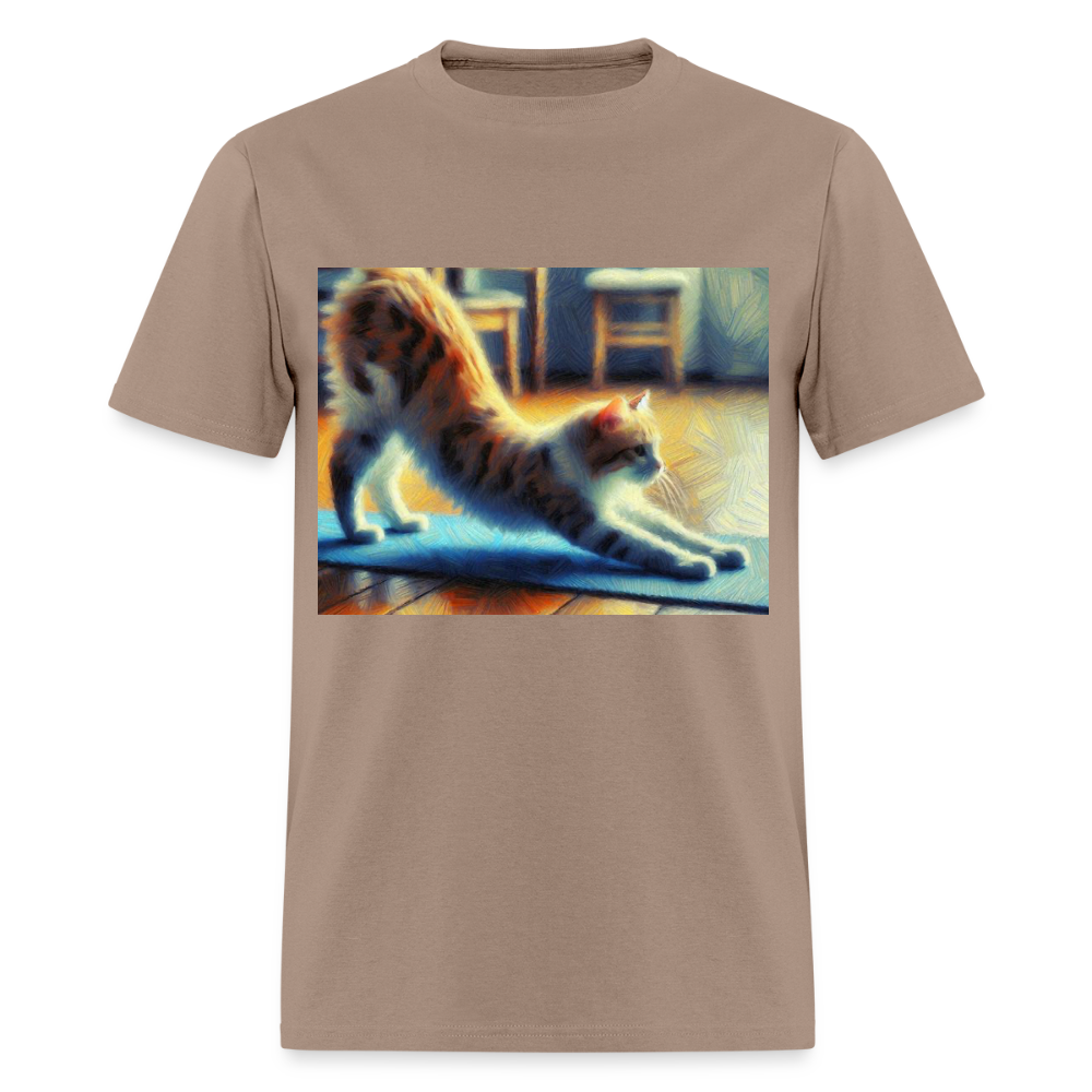 Yoga Cat - brown savana