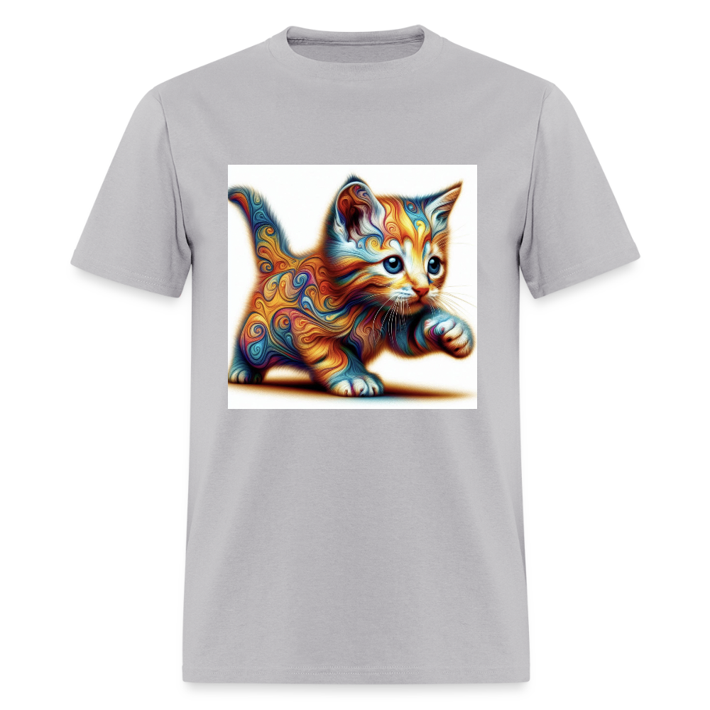 Tie Dye Kitten - gravel 