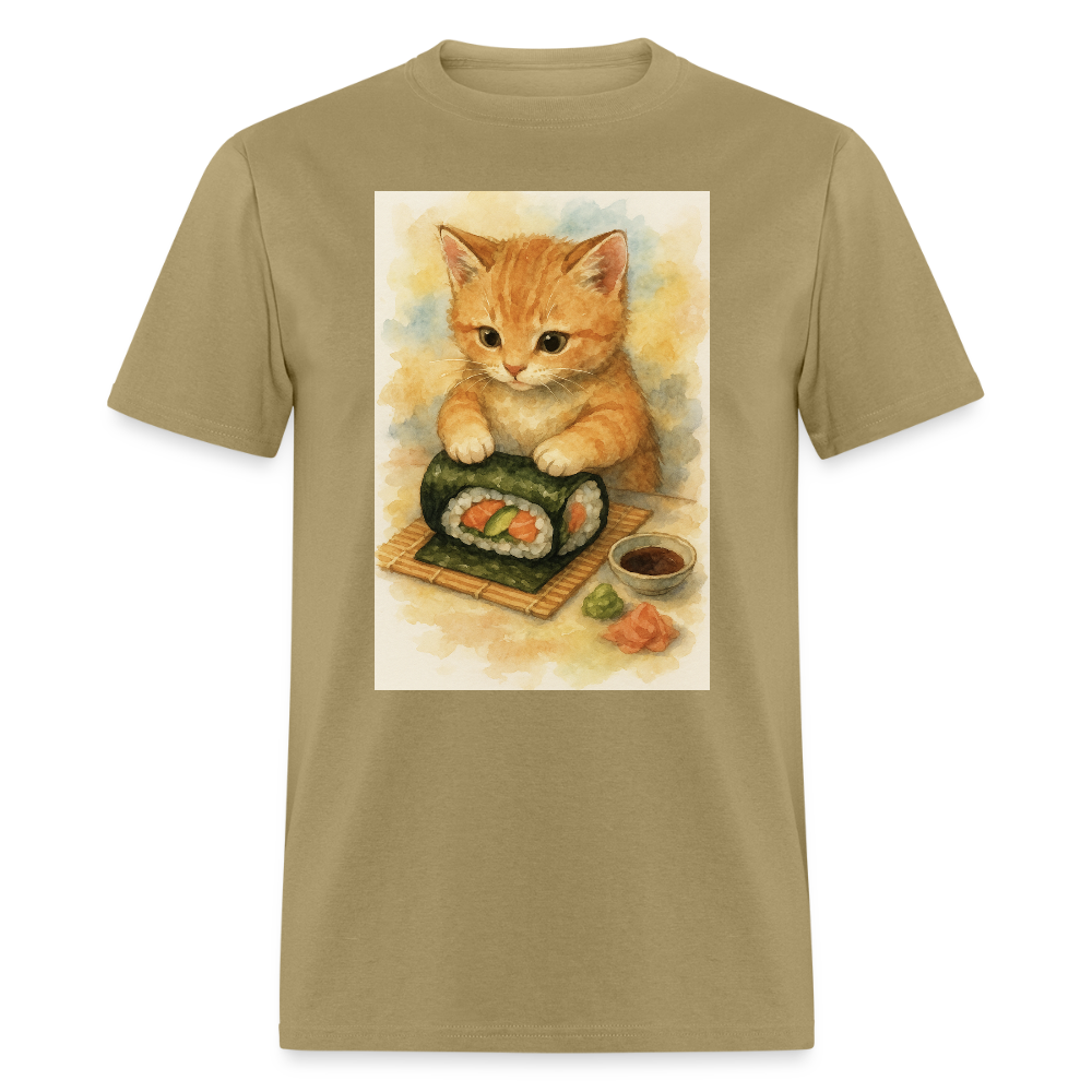 Sushi Chef Cat - khaki