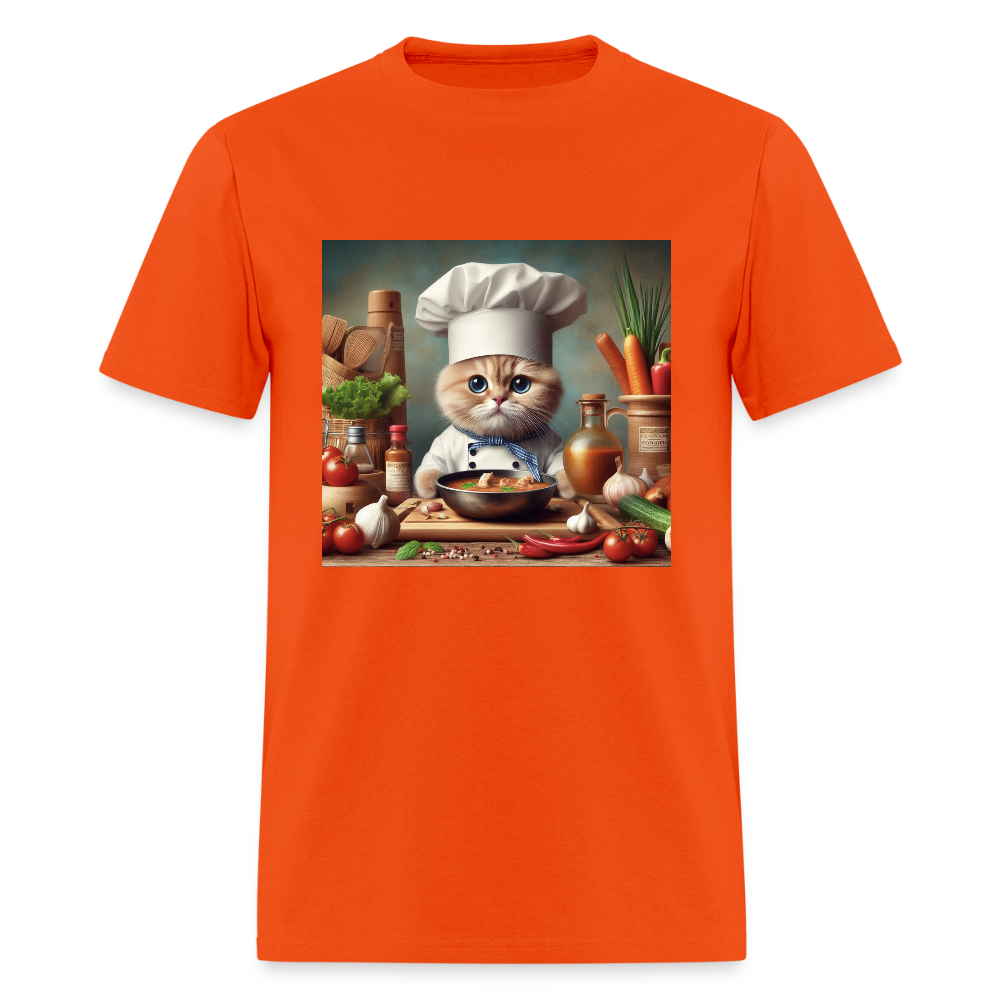 Cooking Cat - orange