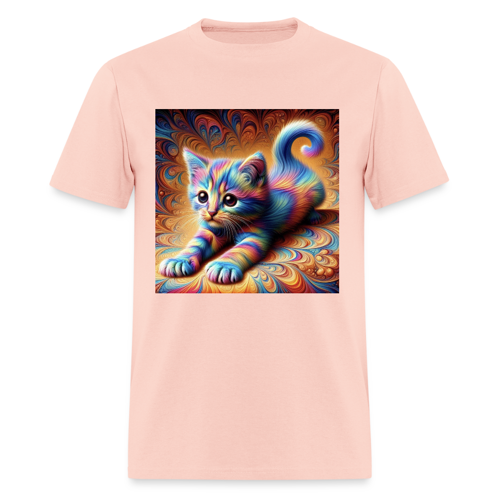 Tie Dye Kitten - blush pink 