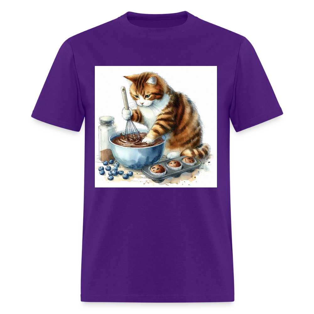 Baking Cat - purple