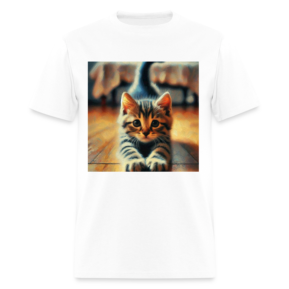 Yoga Kitten - white