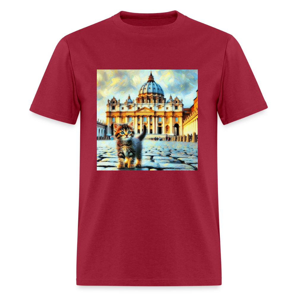 Vatican Kitten - dark red