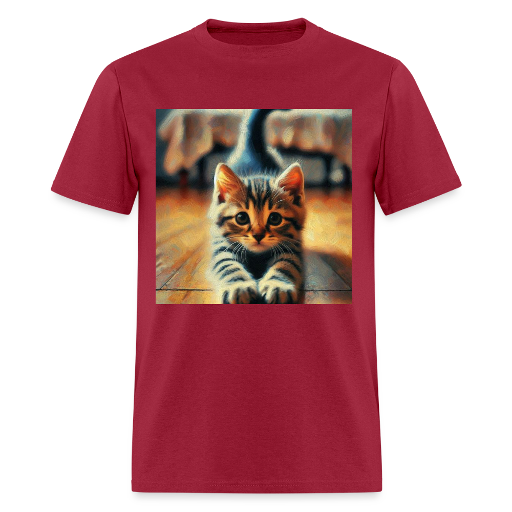 Yoga Kitten - dark red