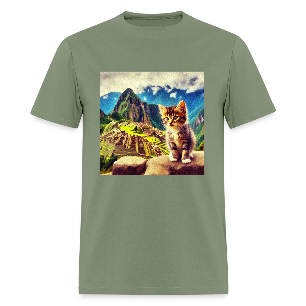 Machu Picchu Kitten - military green