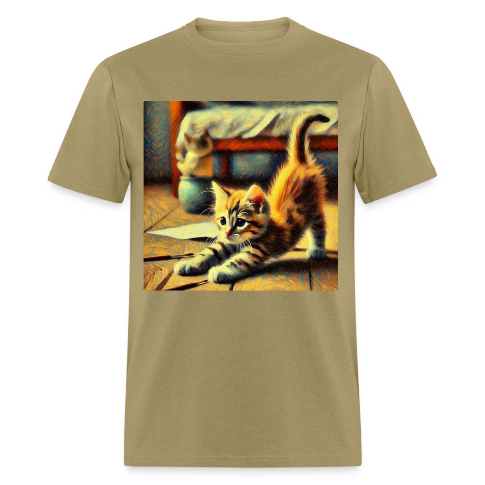 Yoga Kitten - khaki