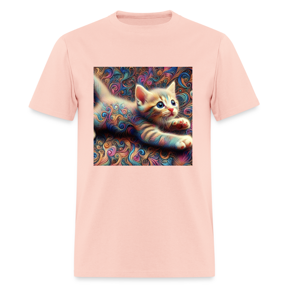 Tie Dye Kitten - blush pink 