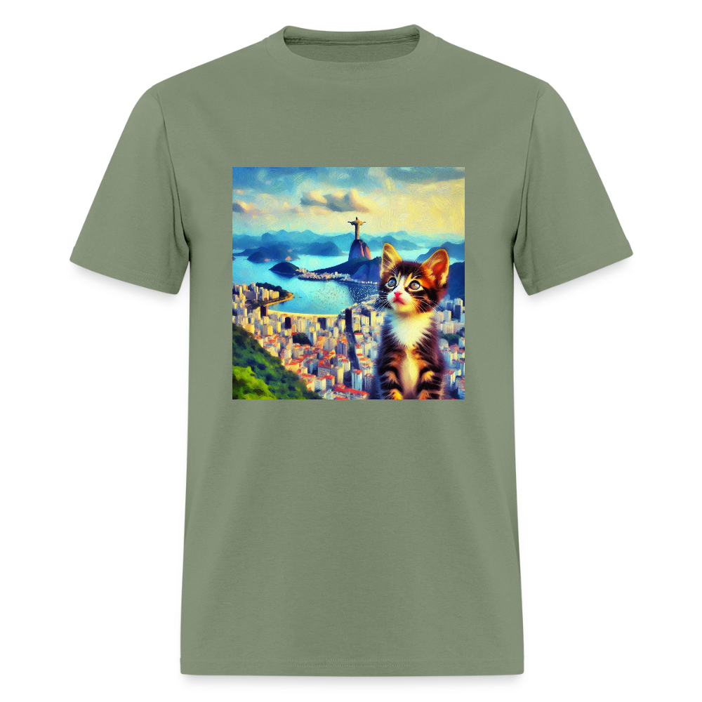 Rio de Janeiro Cat - military green