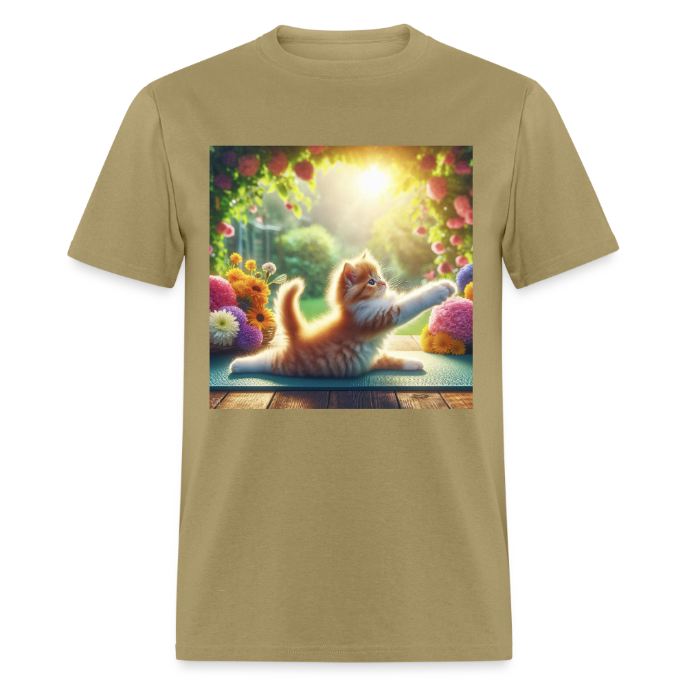 Yoga Kitten - khaki