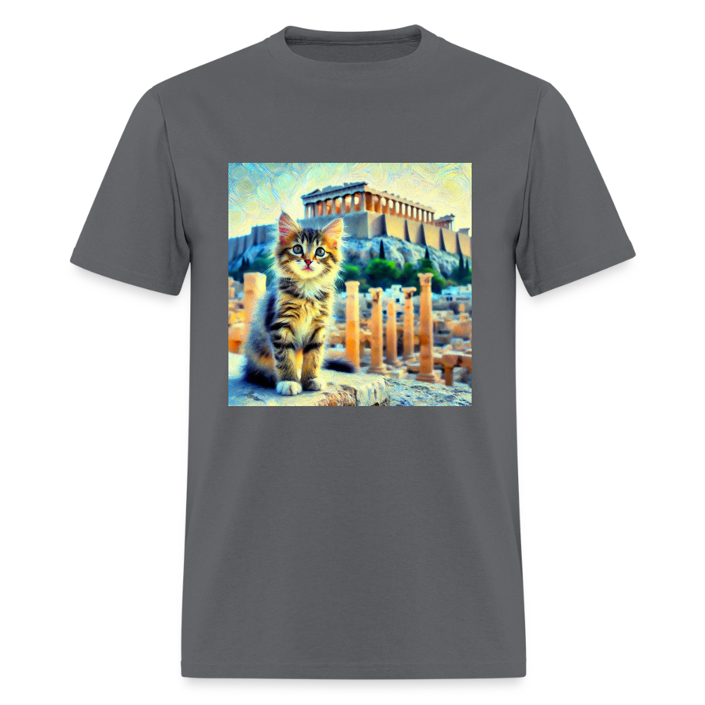 Acropolis Cat - charcoal