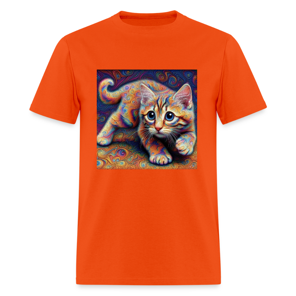 Tie Dye Kitten - orange