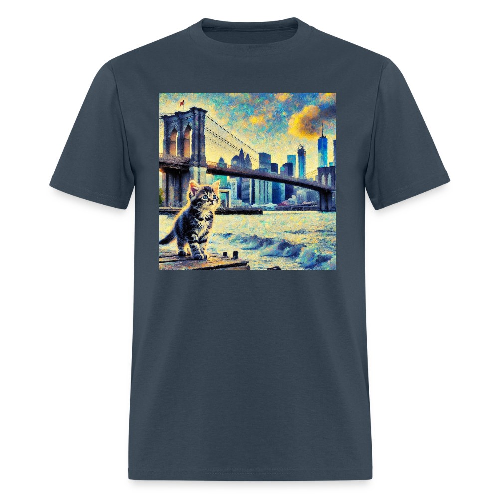 New York City Kitten -  blue dusk
