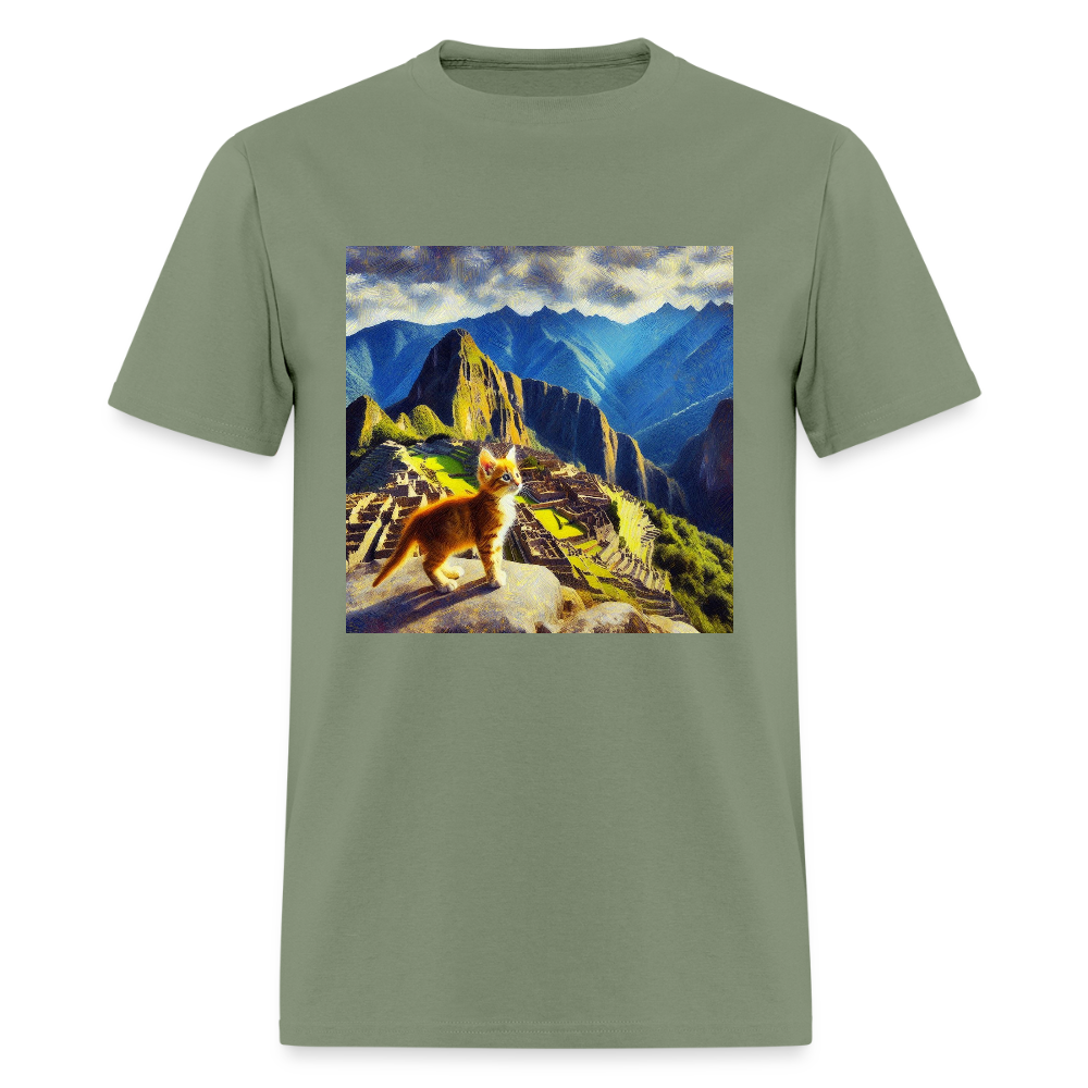Machu Picchu Kitten - military green