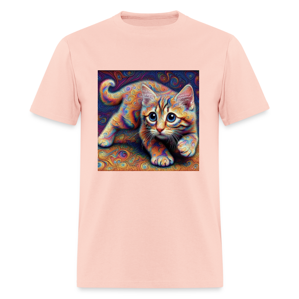 Tie Dye Kitten - blush pink 