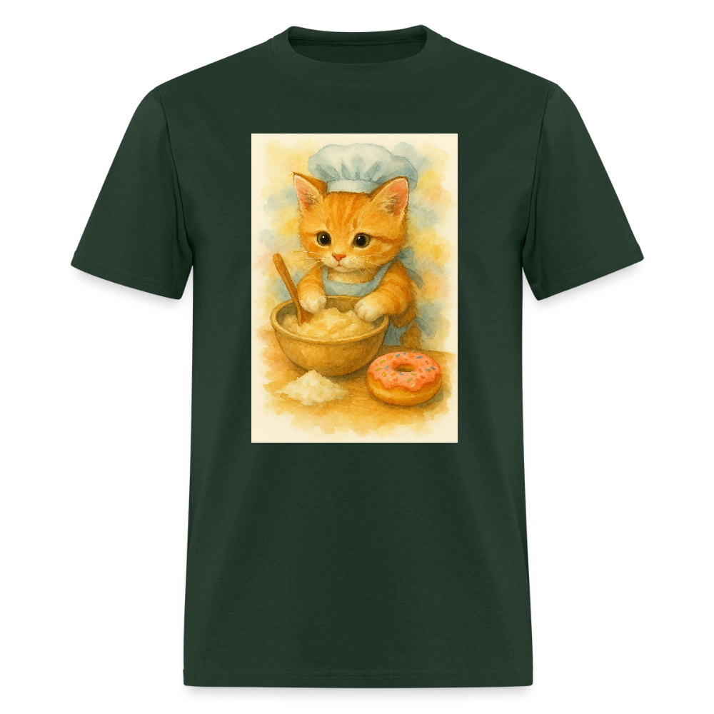 Baking Kitten - forest green
