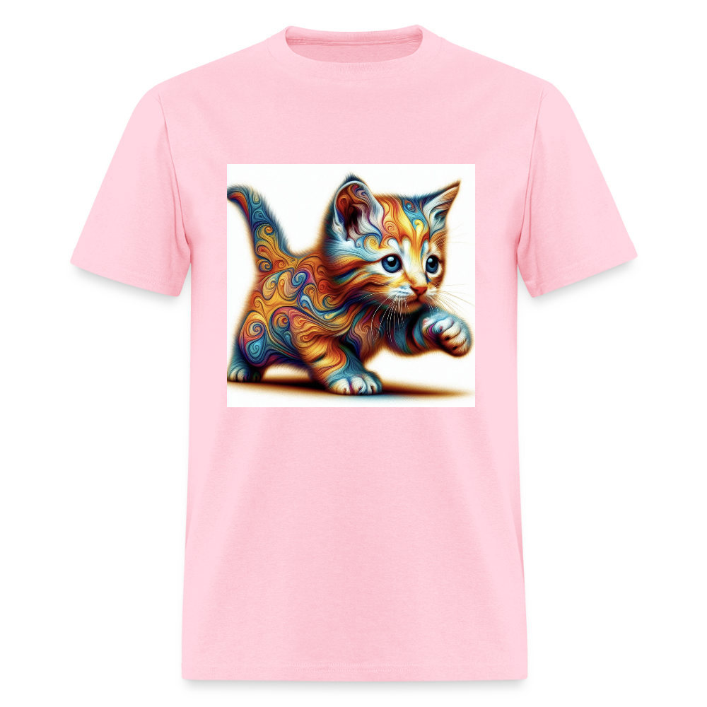 Tie Dye Kitten - pink