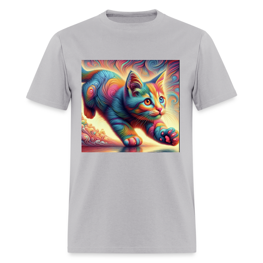 Tie Dye Kitten - gravel 