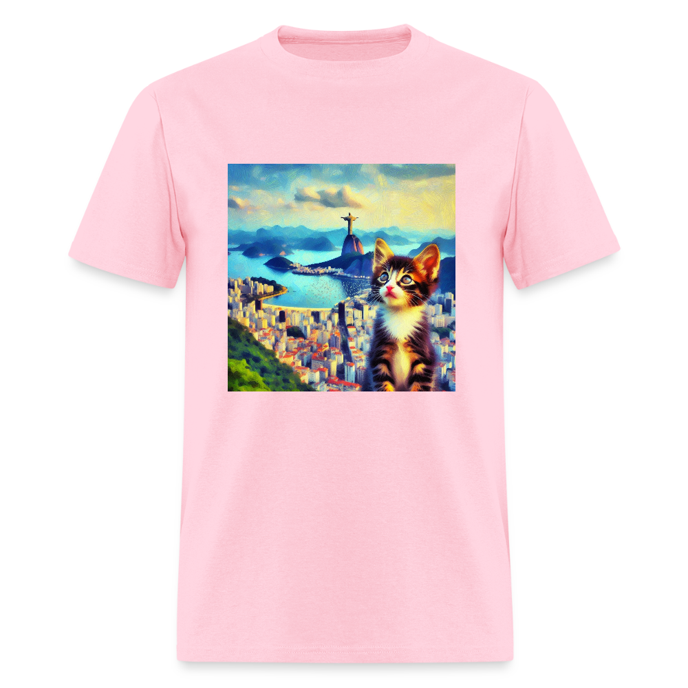 Rio de Janeiro Cat - pink