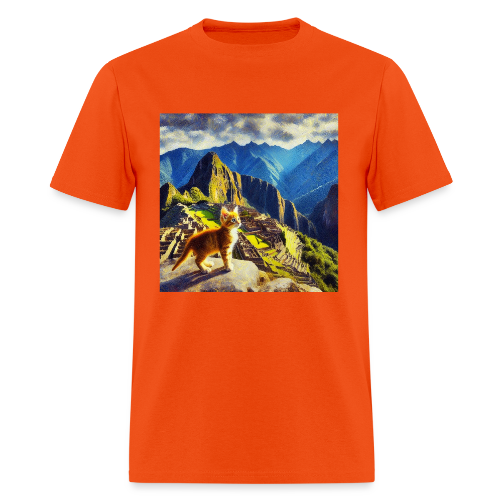 Machu Picchu Kitten - orange