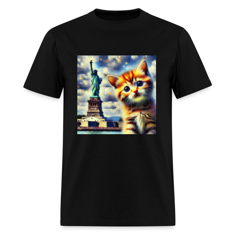 Statue of Liberty Kitten - black