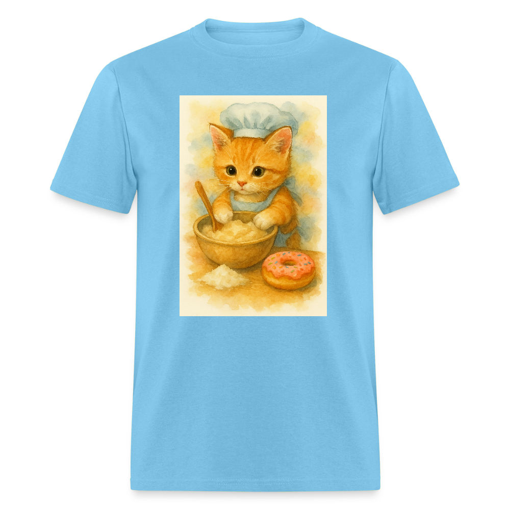 Baking Kitten - aquatic blue