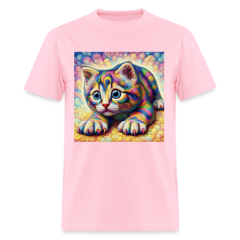 Tie Dye Kitten - pink