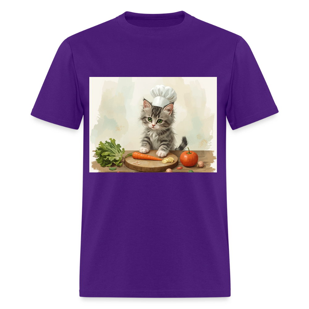 Cooking Kitten - purple