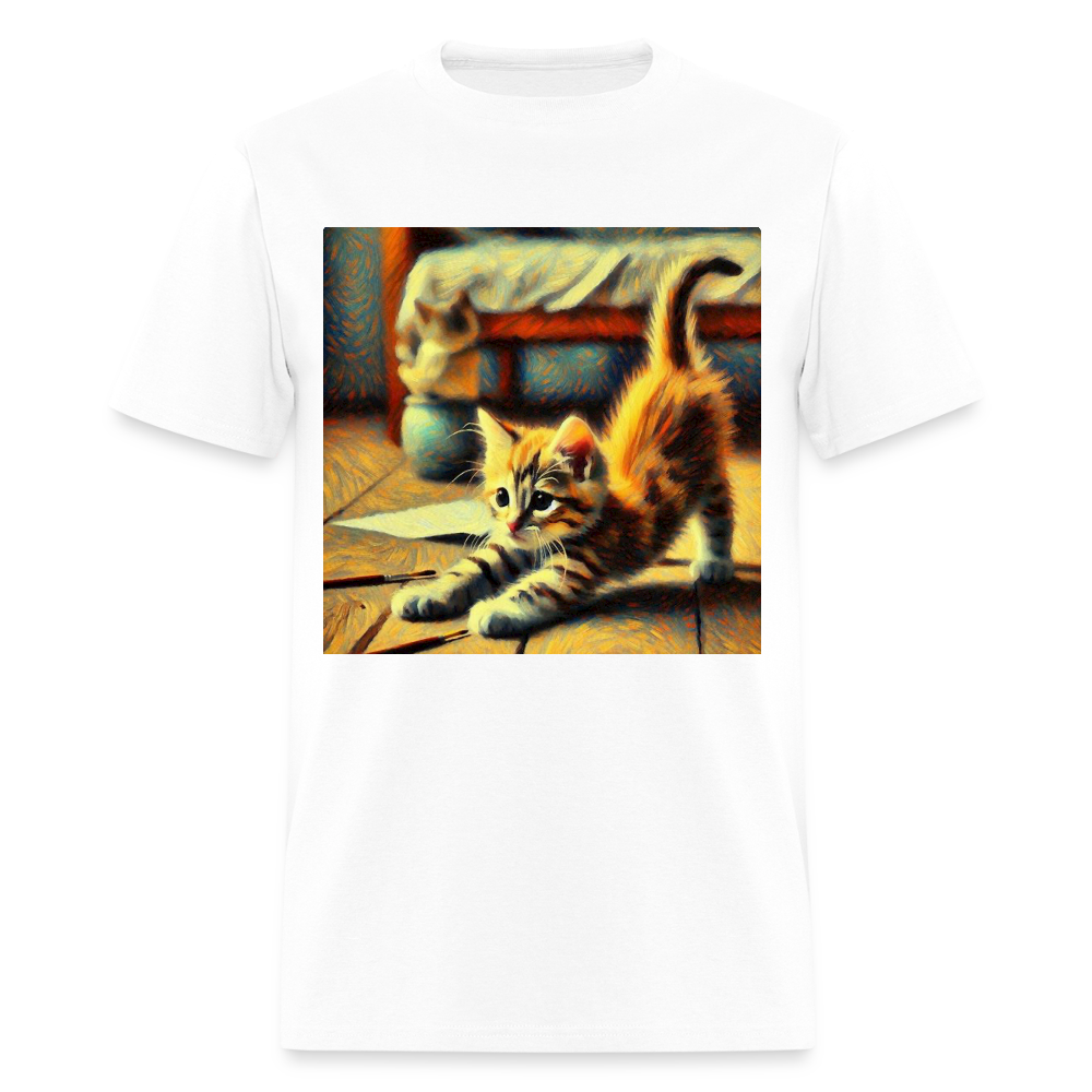 Yoga Kitten - white