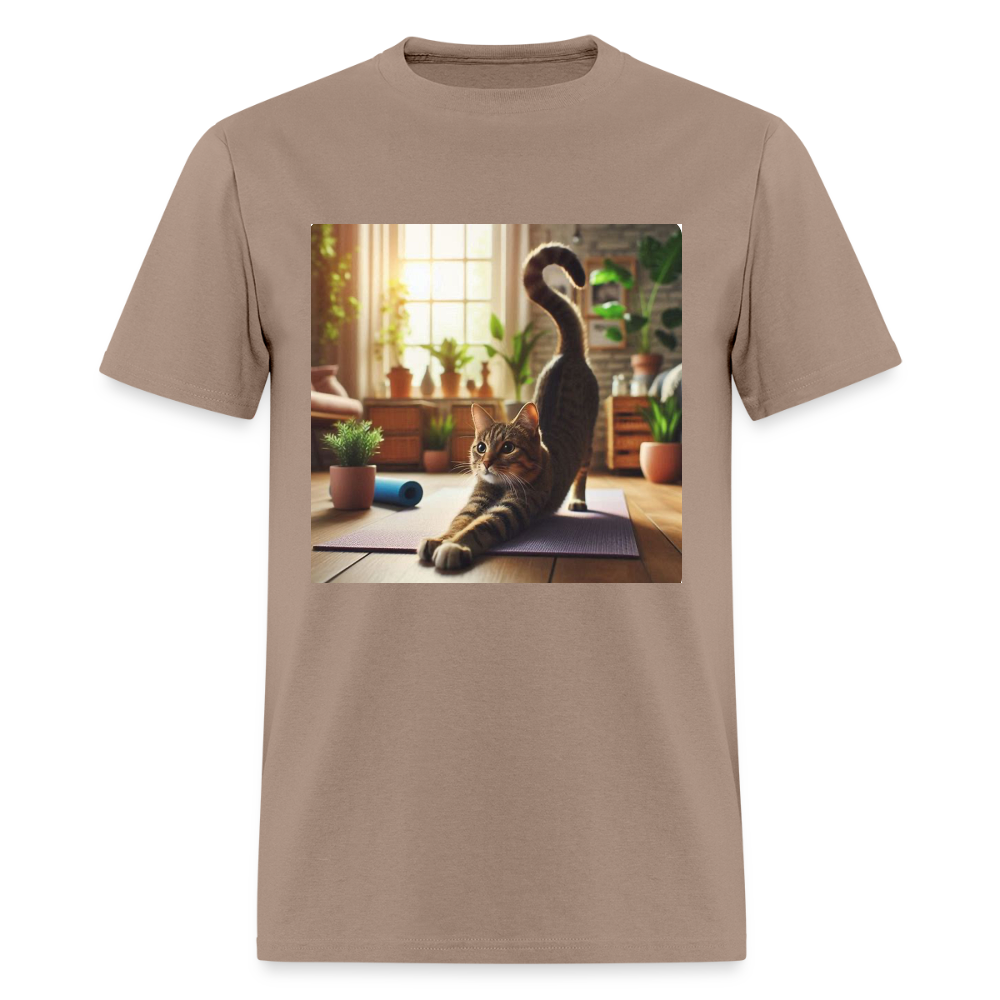 Yoga Cat - brown savana