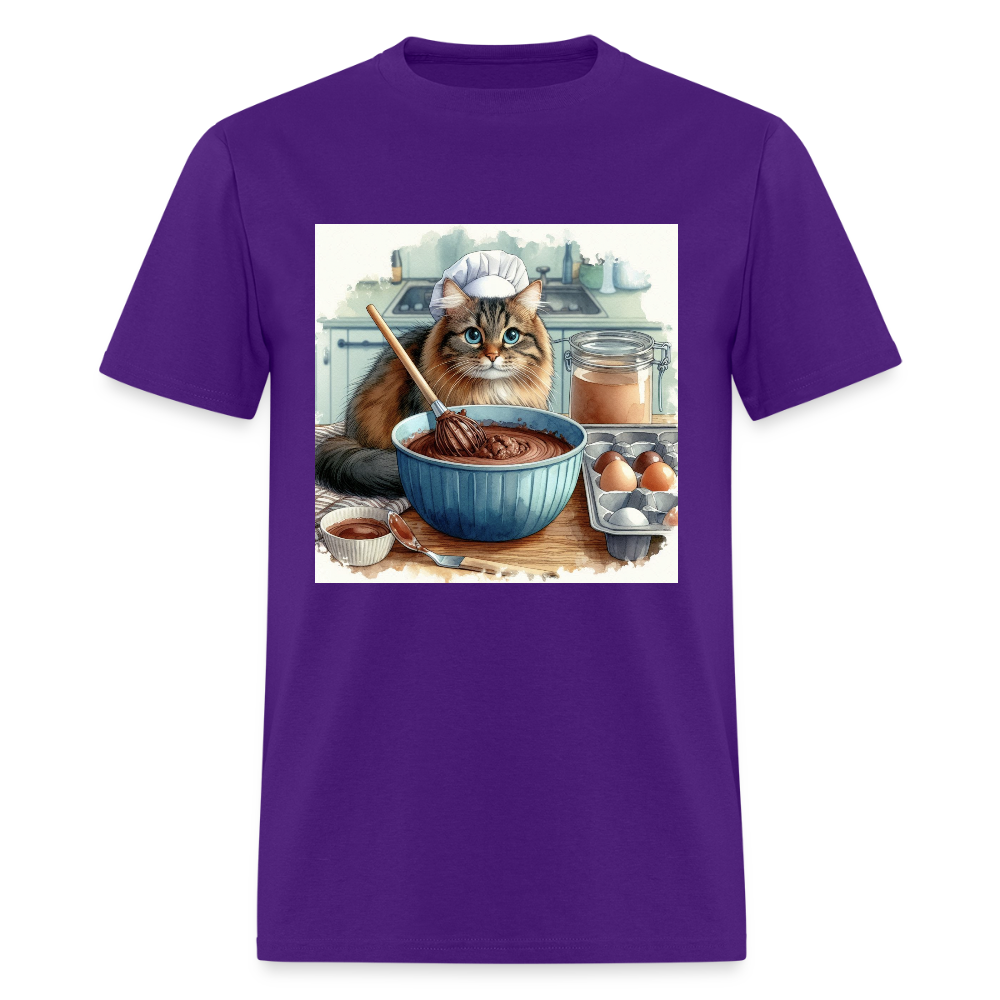 Baking Cat - purple
